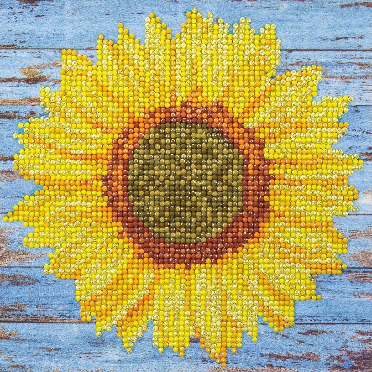 Diamond Art By Leisure Arts Diamond Painting Kits For Adults 8"X8" Beginner Sunflower, Full Drill, Art Kits, Dimond Art, For Adults, Kit